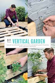 Try Your Hand At Verticalgardening This Season By Incorporating A Simple Pallet Project Vertical Pallet Garden Pallets Garden Pallet Garden