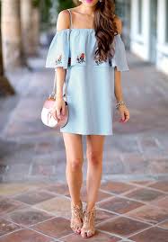 Casual Off Shoulder Floral Printed Ruffle Mini Dress Fashion Short Dresses Casual Dresses