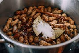 Chinese Boiled Peanuts Recipe The Woks Of Life Recipe Boiled Peanuts Chinese Boiled Peanuts Recipe Peanut Recipes