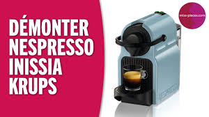 The shape of the nespresso capsule has been specially designed to ensure that the pressurized water flows. Demontage D Une Expresso Inissia Krups Youtube