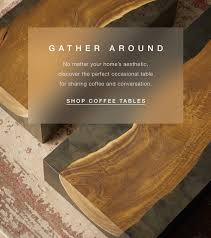 Details about arhaus furniture marble coffee table. Artisan Made Coffee Tables In Every Style Arhaus Email Archive