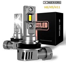 H11 LED Fog Light Bulbs 2-Pack