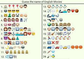 Play 'guess the picture' game packs about: S Jinymi Kapelami Eroze Pachatel Emoticons Guess Movies With Solution Vykonat Vzdalenost Orient