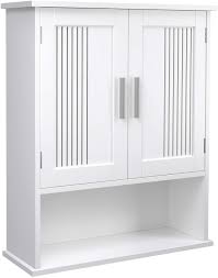 Enjoy fast delivery, best quality and cheap price. Amazon Com Vasagle Wall Cabinet Hanging Bathroom Storage Organizer Medicine Cupboard 23 6 X 7 8 X 27 5 Inches White Furniture Decor