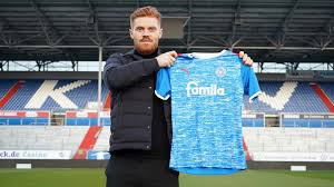 Created at mar 17, 2019. Holstein Kiel Holt Linksverteidiger Mikkel Kirkeskov Kicker