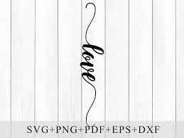 You will receive a zip file that includes 5 files (eps, svg, dxf, ai, and png). Handwritten Love Script Type Graphic By Mockup Venue Creative Fabrica