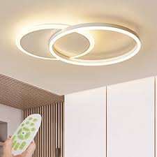 More than 5 funky ceiling lights at pleasant prices up to 13 usd fast and free worldwide shipping! Rings Acrylic Modern Ceiling Light Dimmable Led Ceiling Chandelier With Remote Control Living Room Lamp Dini Modern Ceiling Light Ceiling Lights Modern Ceiling