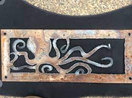Octopus 9 X24 Dross Side Plasma Cutter Art Plasma Art Metal Art