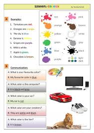 Colors English Esl Worksheets For Distance Learning And Physical Classrooms Teaching Adjectives Teaching Jobs Esl Worksheets