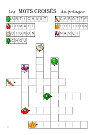 Leur téléchargement ne peut être proposé qu'à partir de cette page. Mots Croises Gif Dans La Categorie Jardin Mots Croises Enfants Mots Fleches Enfants Fiches De Travail Pour Maternelles