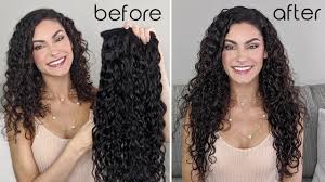 One response to hair extensions before and after. The Best Clip In Curly Hair Extensions For 3a 4a Curls The Alya Experience
