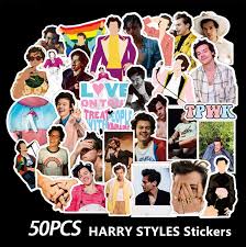 Stickers kawaii cool stickers printable stickers laptop stickers harry styles dibujo harry styles drawing harry styles zeichnung foto one harry styles wallpaper. 50pcs Harry Styles Pvc Waterproof Self Adhesive Cartoons Graffiti Sticker Wish