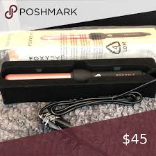 Rose gold 19mm curling wand. Hp Foxybae 25mm Black Curling Wand Wand Curls Foxybae Wands