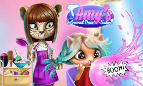 Meet her first fluffy cat clients and help them get their dream hair and. Amy S Animal Hair Salon Crazy Fluffy Cats Style Makeovers Amazon De Apps Fur Android