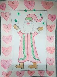 To begin this project, first download the santa on 8.5 x 11 regular copy paper. Draw Simple Santa Claus By Lina92 Fiverr