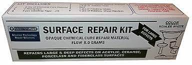 However, for old stubborn stains, you can use. Kohler White Diy Bathtub Shower Acrylic Repair Kit Occ Flow 8 0 Grams Ebay