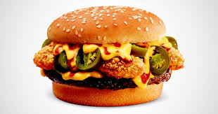 Sriracha curly fry burger munchie meal. Jack In The Box Hella Peno Burger New Munchie Meal Has Jalapeno Poppers Thrillist