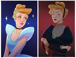 How 14 Disney Princesses Would Look If They Were The Villains In The Movie Disney Movie Characters Disney Princess Illustrators