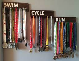 Simple Medal Holder Display Your Race Medals The Diy Life Medal Display Diy Diy Medal Sports Medal Display