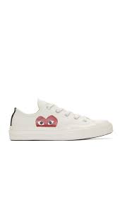 Converse Chuck Taylor All Star 70 Play Comme Des Garcons Comme Des Garcons Play Off White Converse Edition Chuck Taylor All Star 70 Sneakers From Ssense Men Style Fashion Clothing S Off White Converse Sneakers Chuck Taylors