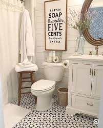 Alicia Our Vintage Nest Ourvintagenest Modern Farmhouse Bathroom Farmhouse Bathroom Decor Small Bathroom Remodel