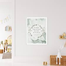 Of All the Things My Hands Have Held, Custom Nursery Print, Kids Room  Decor, Playroom Poster, Nursery Printable, Botanical Wall Art