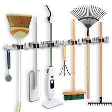 Free shipping on orders over $25 shipped by amazon. Imillet Broom And Mop Holder Wall Mounted Broom Holder Stainless Steel Mop Holder Self Adhesive Heavy Duty Hooks Storage Organizer For Laundry Room Garden Garage Closet Kitchen 2 Pack Storepaperoomates Shop