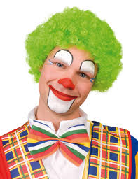Clown synonyms, clown pronunciation, clown translation, english dictionary definition of clown. Afro Perucke Clown Hellgrun Fur Erwachsene Perucken Und Gunstige Faschingskostume Vegaoo