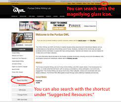 How to do i choose a citation style? Navigating The New Owl Site Purdue Writing Lab