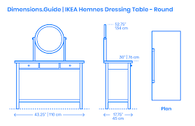 So when you are trying to find a spot for that gorgeous, round ikea mirror, don't have it face. Ikea Hemnes Dressing Table Round Mirror Dimensions Drawings Dimensions Com