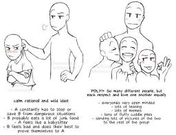 Base Pose Couple Ship Drawing Creating Characters Drawing Expressions