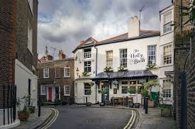 Luxurious cushions and ornate backs make each stool an elegant addition to any bar. The Holly Bush Fuller S Pub And Restaurant In Hampstead
