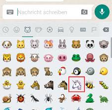 Whatsapp nachrichten auf iphone ausdrucken. Einhorn Emoji Neues Smiley In Whatsapp Nutzen Kopieren