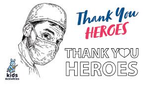 Show your kids a fun way to learn the abcs with alphabet printables they can color. Thank You Doctor Coloring Page 2020 Kids Activities