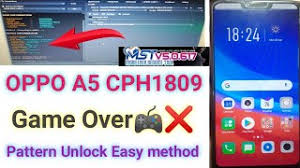 How to remove pattern lock in a5 cph1809 its qualcomm cpu error showing in umt format ffs option pls help thanks. Oppo A5 Cph1809 Unlock Pin Pattern Google Lock No Ufi No Umt Emmc Work 100 Mst Tool Offline For Gsm
