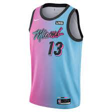 Miami heat unveil black 'vice nights' city edition uniform. 2020 21 Miami Heat Vice Uniform Collection Miami Heat