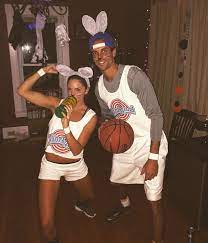 Homemade Lola And Bugs Space Jam Couples Costume Diy Movie Costume Instagram Ohmygodbbec Couples Costumes Couple Halloween Costumes Diy Halloween Costumes