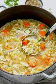 Classic Chicken Noodle Soup Easy To Make From Scratch Spend With Pennies