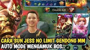 Aug 13, 2019 · build sun jess no limit mobile legends youtube the beast balmond feat jess no limit mobile legends gameplay youtube read: Cara Sun Jess No Limit Gendong Mm Beban Auto Mode Mengamuk Akhir Season Youtube