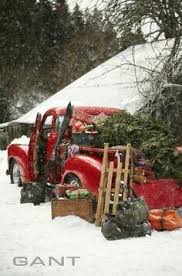 Old Truck Decorated For Christmas Country Christmas Christmas Love Christmas Truck