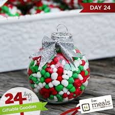 The wikki stix candy canes and peppermint crafts are simple crafts for children to make and hang on the christmas tree. Andy Filled Ornaments Meals Com We Saved One Of The Cutest Ideas For Last These Colorful Candy Easy Christmas Crafts Christmas Ornaments Simple Christmas