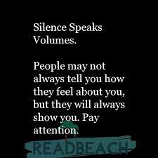 It S Been Said That Actions Speak Louder Than Words Sometimes Readbeach Com