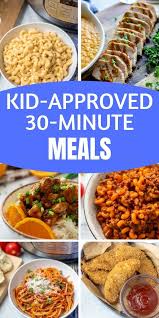 Healthy Family Meals Ready In Less Than 30 Minutes In 2020 Healthy Dinner For Kids Picky Eaters Family Meals Picky Eaters 30 Minute Meals Healthy
