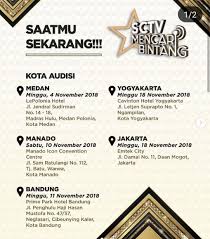 Ajang pencarian bakat terbesar dalam dunia akting. Sctv Mencari Bintang 2021 Sinemart Mencari Bintang Segera Mulai Casting Online News Entertainment Fimela Com Inilah Juara Sctv Mencari Bintang 2018 Darina007