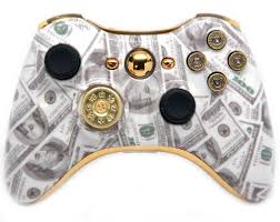 This Is Our Premium Bullet Money Xbox 360 Modded Controller It Is A Perfect Gift For A Special Gamer In Your Life Ord Advanced Warfare Fun Video Games Xbox