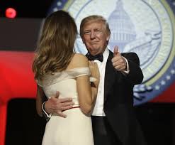 Image result for trump and melania dancing inaugural night pics
