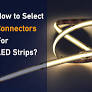 metal led lighting connectors from www.myledy.com