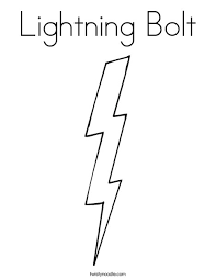 Download 212 lightning bolt cliparts for free. Lightning Bolt Coloring Page Twisty Noodle