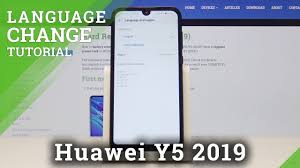 تغيير اللغة Huawei Y5 2019 عرض المزيد Hardreset Info