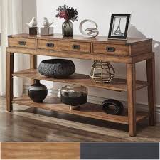 72 Inch Console Table At Overstock Wood Console Table Wood Console Furniture